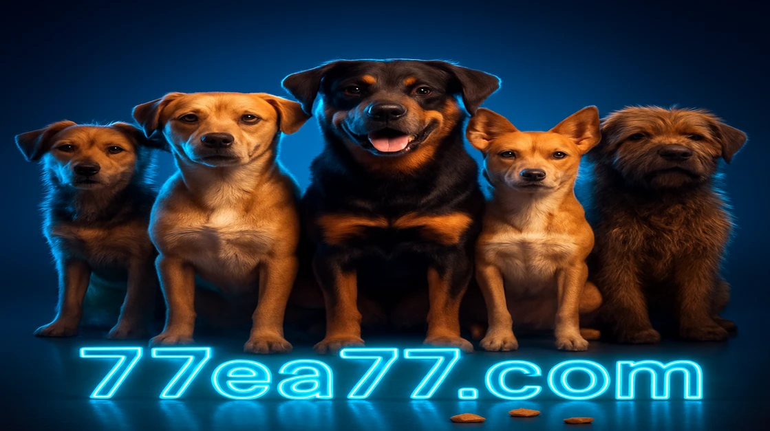 EA77 গেমিং প্ল্যাটফর্মে The Dog House Megaway–র বন্ধুসুলভ কুকুর-দলটি খেলায় অংশ নিতে প্রস্তুত; পাঁচটি আলাদা কুকুর প্রজাতি বড় পুরস্কারের সুযোগের জন্য প্রস্তুত।