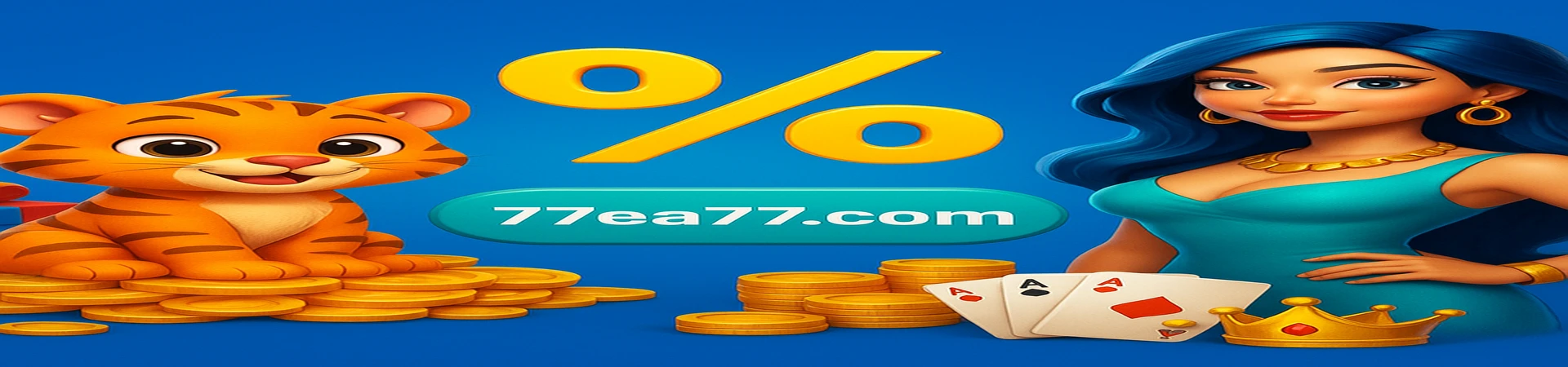 EA77-এ জয় হোক বা হোক না হোক, ৩% অবিলম্বে বোনাস পান। একটি মিষ্টি বাঘ ও একটি রাজকুমারীর সঙ্গে আমাদের গেমিং জগতে যোগ দিন এবং প্রতিটি গেমে পুরস্কার পান।