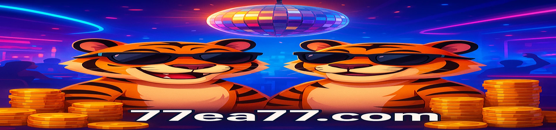 EA77 গেমিং প্ল্যাটফর্মে সুপার পার্টি বোনাস! সানগ্লাস পরা বাঘেরা ডিস্কো পার্ট উপভোগ করছে; মাসের ২৫ তারিখে র‍্যান্ডমভাবে বিতরণ হওয়া সর্বোচ্চ ৳৭.৭ বিলিয়ন বোনাস।